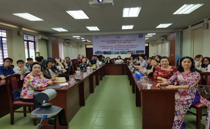 Hội nghị thường niên Mạng lưới các nhà khoa học và kỹ sư nữ Khu vực Châu Á-Thái Bình Dương APNN 2020. 