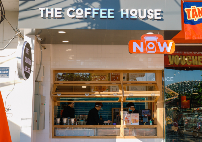 Ki-ốt bán cà phê của The Coffee House.