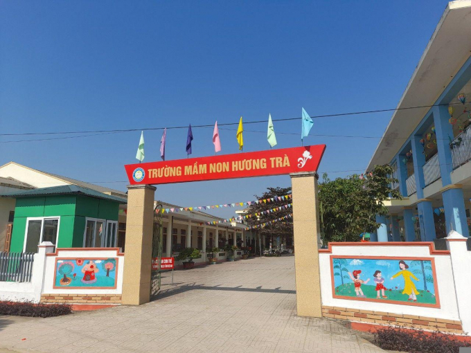   Trường mầm non xã Hương Trà  