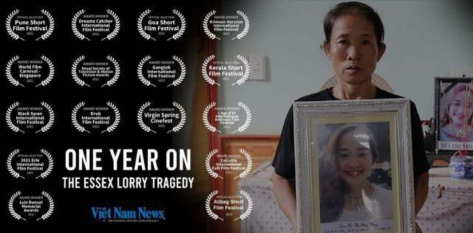           Phim tài liệu “One Year on the Essex Lorry Tragedy” được chiếu tại LHP Mỹ.          