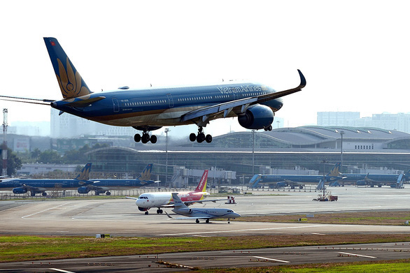 Sân bay Tân Sơn Nhất sẽ đón các chuyến bay quốc tế thường lệ từ hôm nay, 1-1-2022 
