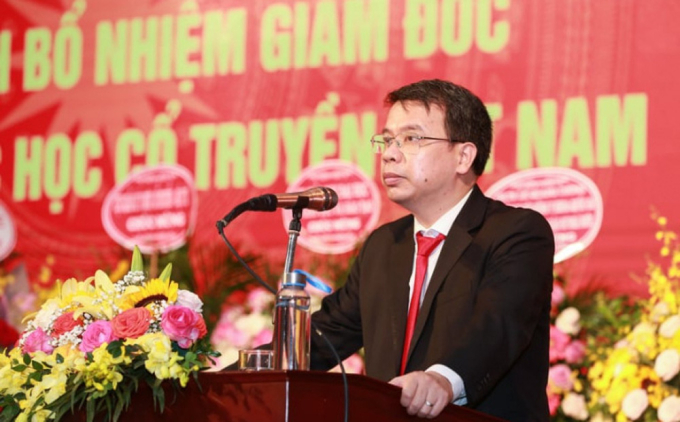   Ông Nguyễn Quốc Huy - Giám đốc Học viện Y Dược học Cổ truyền Việt Nam.  
