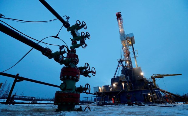   Một giếng dầu tại mỏ Yarakta ở Irkutsk của Nga. (Ảnh: Reuters)  