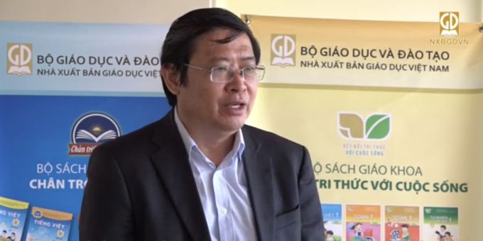           Ông Bùi Mạnh Hùng, Tổng chủ biên kiêm Chủ biên sách tiếng Việt 1, bộ Kết nối tri thức với cuộc sống          