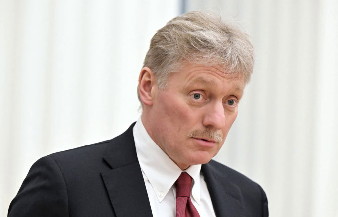   Phát ngôn viên Điện Kremlin Dmitry Peskov tại cuộc họp báo ở Moskva tháng trước. Ảnh: Reuters.  