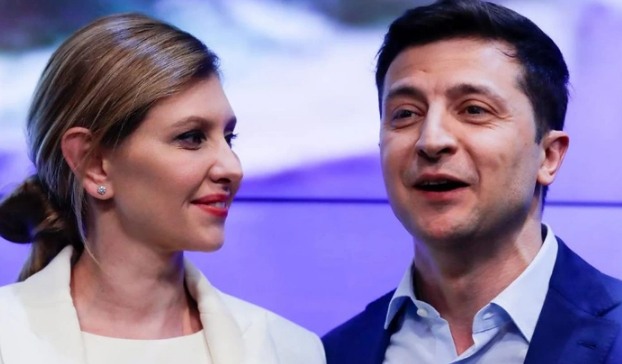   Đệ nhất phu nhân Olena Zelenska và Tổng thống Volodymyr Zelensky (Ảnh: AFP).  