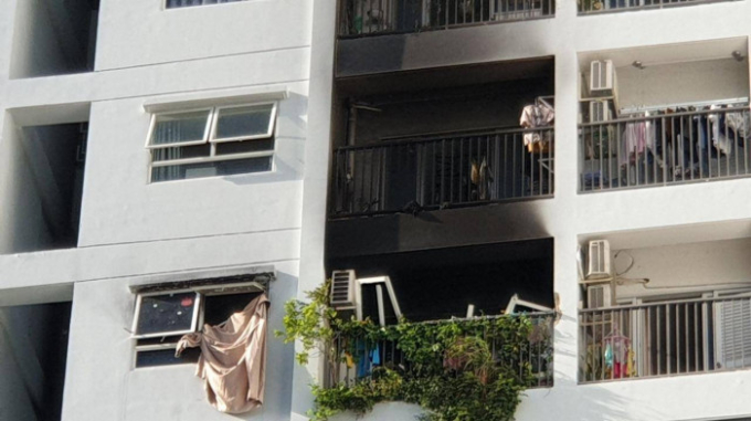 Vụ cháy chung cư ở TPHCM: Nghi do người mẹ tự tẩm xăng đốt căn hộ để tự tử