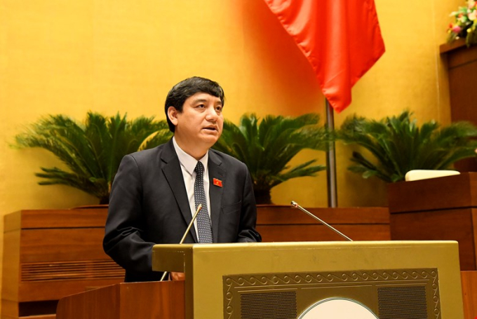 Chủ nhiệm Ủy ban Văn hóa - Giáo dục Nguyễn Đắc Vinh.