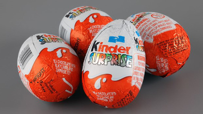 Bộ Công Thương đề nghị thu hồi kẹo trứng chocolate Kinder