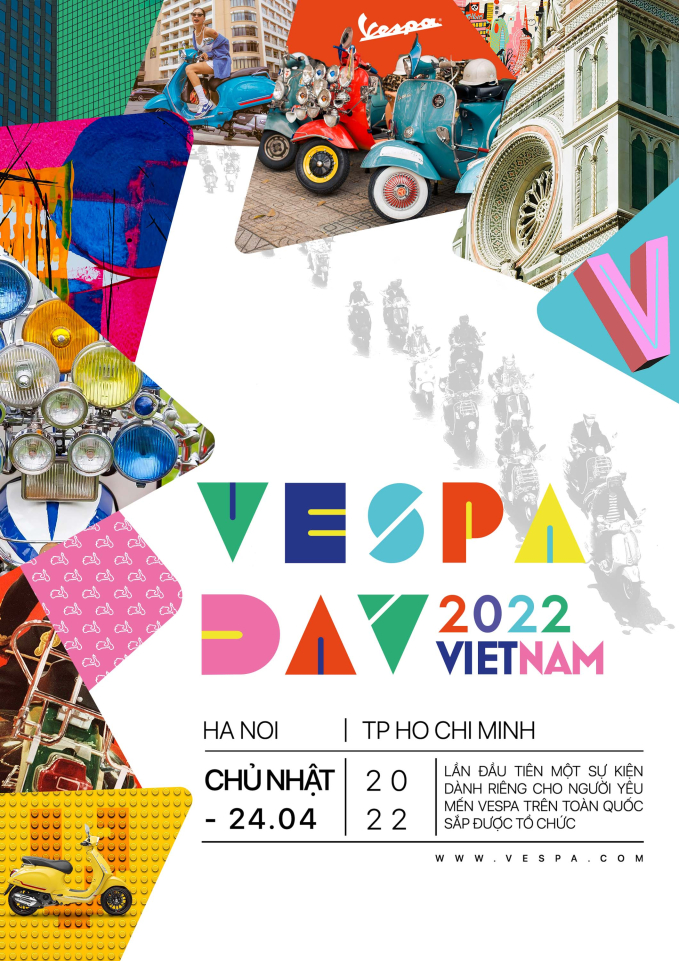 Ngày hội Vespa thường niên đầu tiên tại Việt Nam 