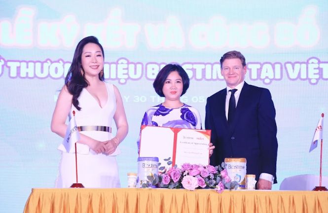 Hoa hậu Ngô Phương Lan trở thành Đại sứ thương hiệu Biostime tại Việt Nam
