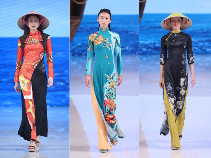         Loạt trang phục giống hệt áo dài, nón lá của nhà mốt Trung Quốc khiến nhiều người Việt phẫn nộ  ẢNH: CHỤP MÀN HÌNH CHINA DAILY          