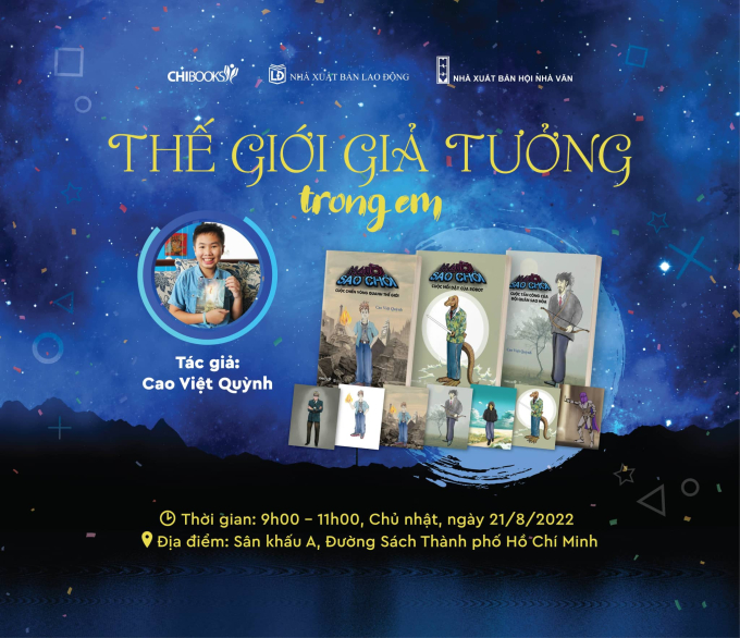 Tiểu thuyết gia trẻ nhất Việt Nam Cao Việt Quỳnh và vũ trụ fantasy của riêng mình