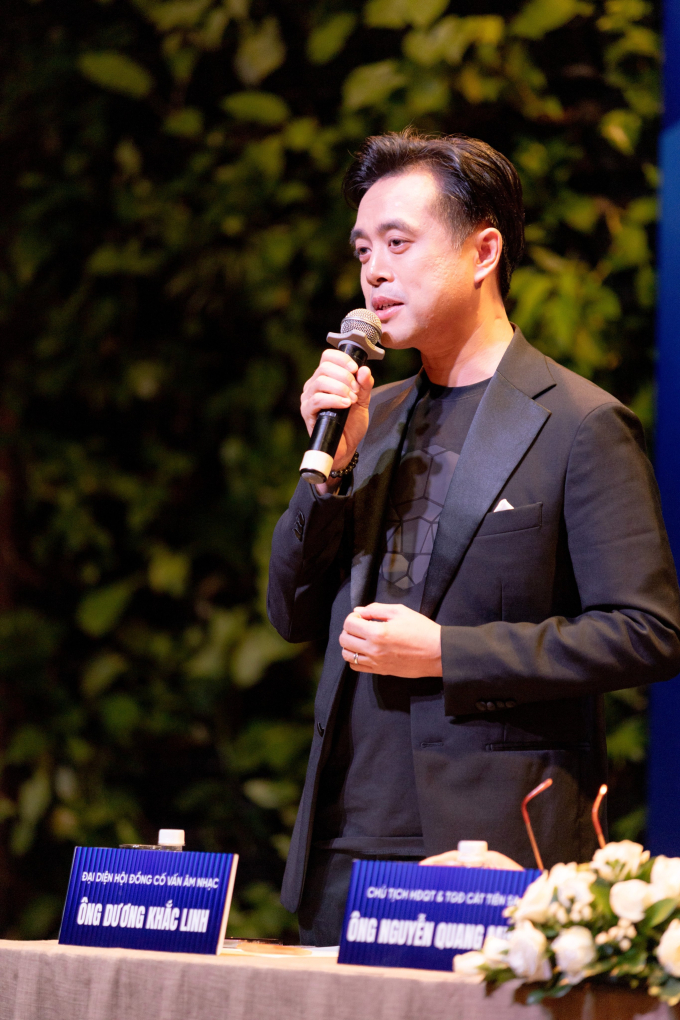 Nhạc sĩ Dương Khắc Linh cũng tham gia chương trình năm nay.