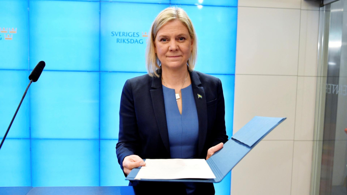 Thủ tướng Thụy Điển Magdalena Andersson