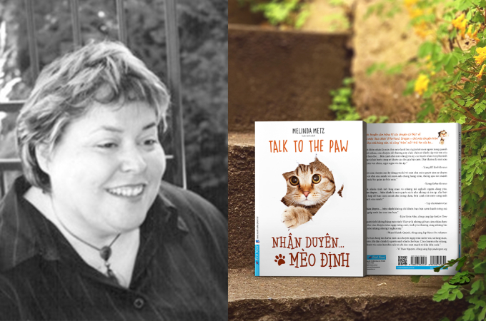 Tác giả Melinda Metz và cuốn sách “Nhân duyên mèo định”