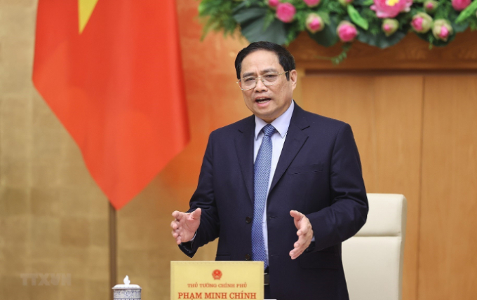   Thủ tướng Phạm Minh Chính. Ảnh: TTXVN  