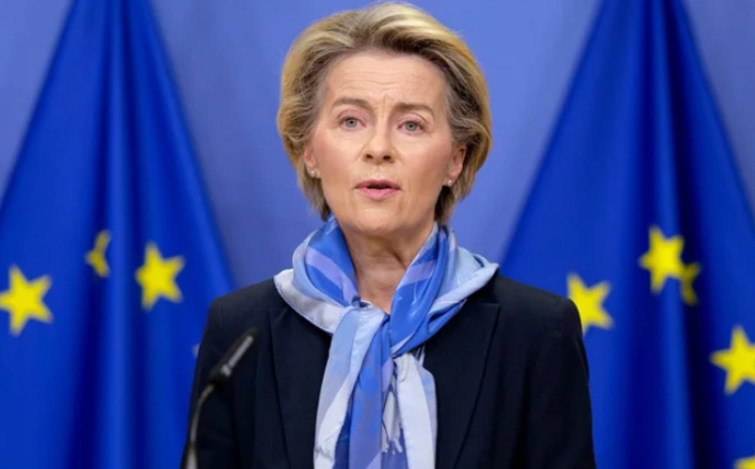   Chủ tịch Ủy ban Châu Âu Ursula von der Leyen, giữ vị trí đầu tiên trong danh sách Những phụ nữ quyền lực nhất thế giới năm 2022 của Forbes. Ảnh: Getty Images  