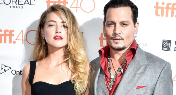 Amber Heard và Johnny Depp