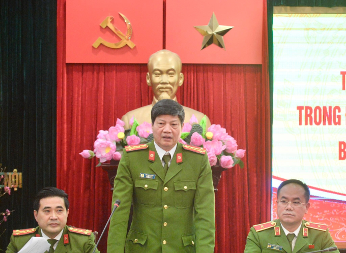           Đại tá Chu An Thanh, Trưởng phòng PC03 Công an TP.Hà Nội, thông tin về vụ án. ĐÌNH HUY          