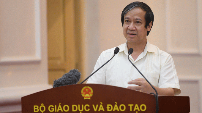           Bộ trưởng Bộ GD&ĐT Nguyễn Kim Sơn.          