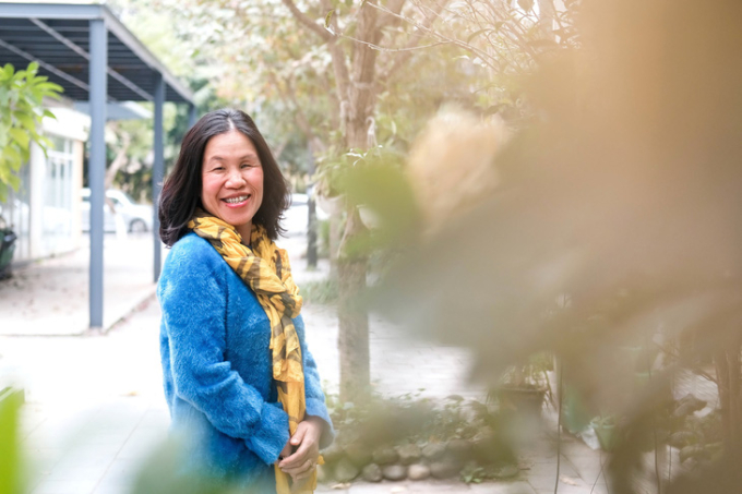   Chị Nguyễn Thanh Tâm, giám đốc BasicNeeds Việt Nam - tổ chức chăm sóc sức khỏe tâm thần và phát triển cộng đồng - Ảnh: M.THƯƠNG  