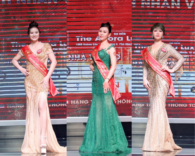 Vài gương mặt tại cuộc thi Hoa hậu Doanh nhân Việt Nam 2023.