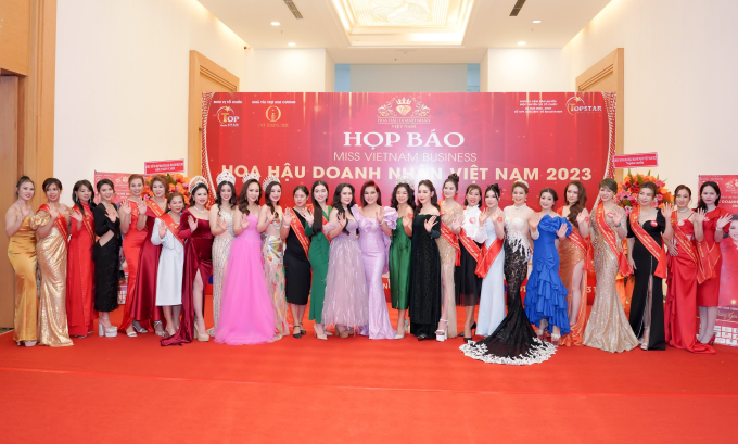 Cuộc thi Hoa hậu Doanh nhân Việt Nam 2023 tiếp tục nhận được sự quan tâm của các nữ doanh nhân trên cả nước.