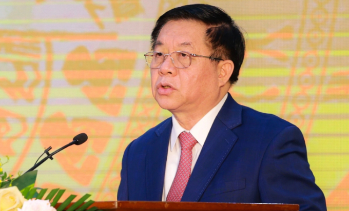   Trưởng ban Tuyên giáo Trung ương Nguyễn Trọng Nghĩa phát biểu tại Lễ khai trương Cổng Thông tin điện tử Đảng Cộng sản (Ảnh: Hồng Phong).  