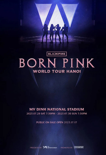 BLACKPINK xác nhận tổ chức concert tại Việt Nam vào tháng 7