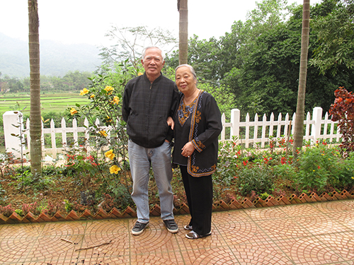 Bà Hồ Thể Lan và chồng - cố Phó Thủ tướng Vũ Khoan Ảnh: Ðức Hùng