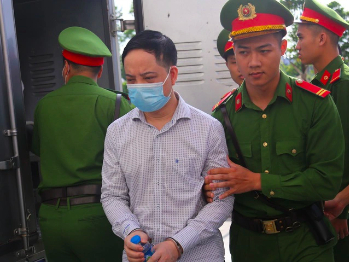 Bị cáo Phạm Trung Kiên, cựu thư ký Thứ trưởng Bộ Y tế