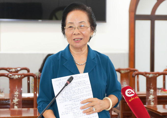 Nguyên Phó Chủ tịch nước Nguyễn Thị Doan