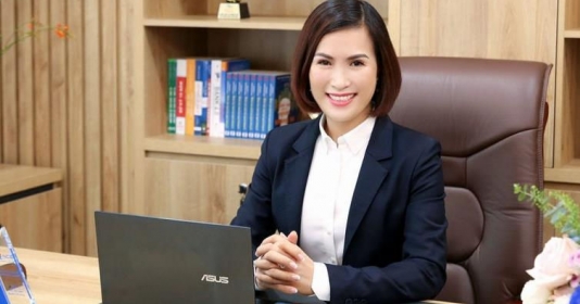   Bà Bùi Thị Thanh Hương, chủ tịch Ngân hàng TMCP Quốc dân (NCB)  