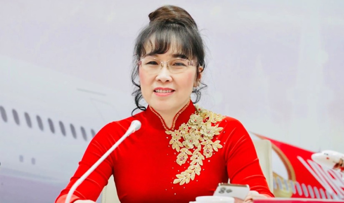   Bà Nguyễn Thị Phương Thảo, Chủ tịch Công ty CP Hàng không VietJet  