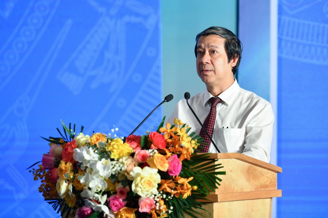 Bộ trưởng Giáo dục và đào tạo Nguyễn Kim Sơn. Ảnh: THẾ ĐẠI