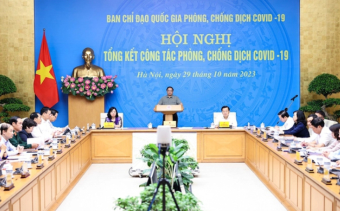   Thủ tướng Chính phủ Phạm Minh Chính chủ trì Hội nghị tổng kết công tác phòng, chống dịch Covid-19 của Ban Chỉ đạo Quốc gia phòng, chống dịch Covid-19 trực tuyến với các địa phương  