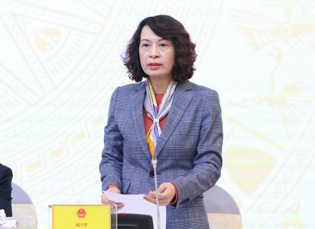 Thứ trưởng Bộ Y tế Nguyễn Thị Liên Hương: 