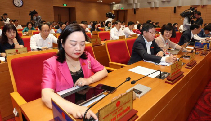   Nghị quyết được HĐND TP Hà Nội thông qua chiều 29/3 với 100% đại biểu có mặt tán thành.   