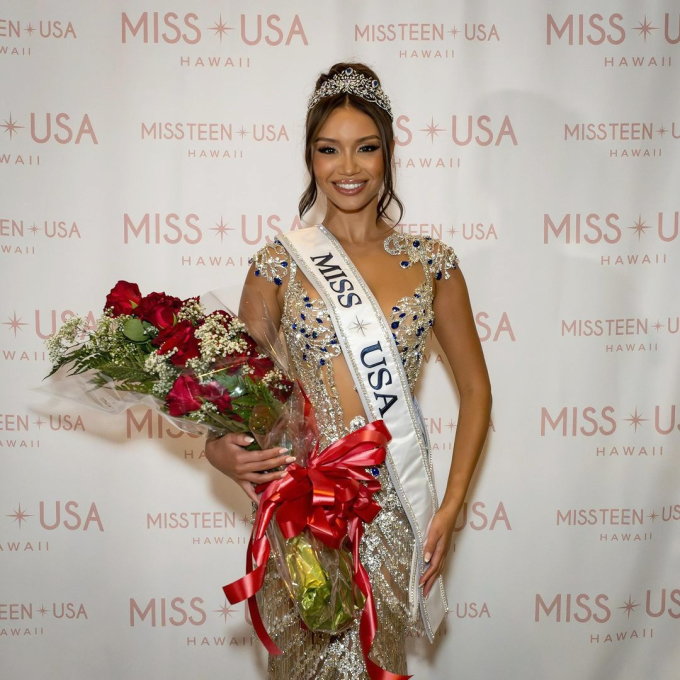   Savannah Gankiewicz trở thành Hoa hậu Hoàn vũ Mỹ. Ảnh: Miss USA  