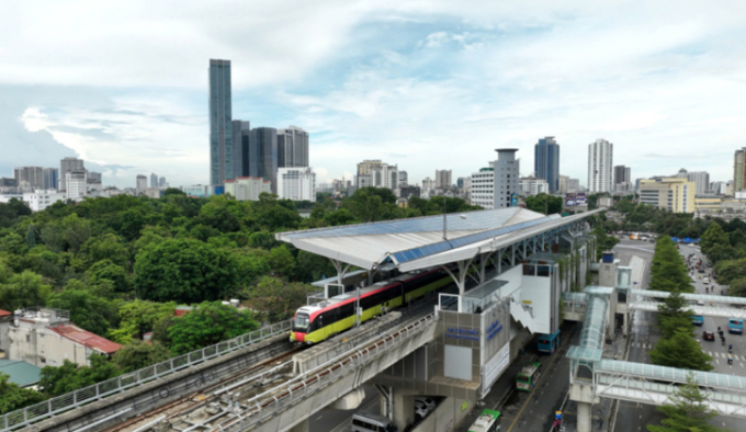 Metro Nhổn - ga Hà Nội chính thức vận hành 