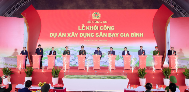 Lễ khởi công Dự án xây dựng sân bay Gia Bình.