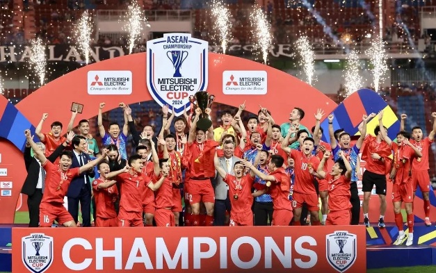 Đội tuyển Việt Nam xuất sắc đánh bại đội tuyển Thái Lan để vô địch ASEAN Cup 2024. 