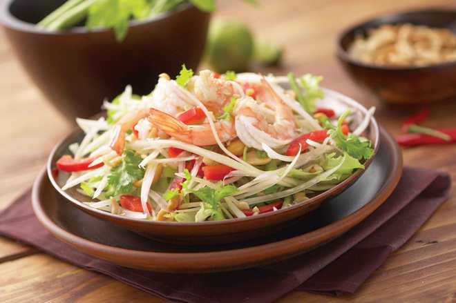 Món Salad đặc trưng của ẩm thực Thái Lan