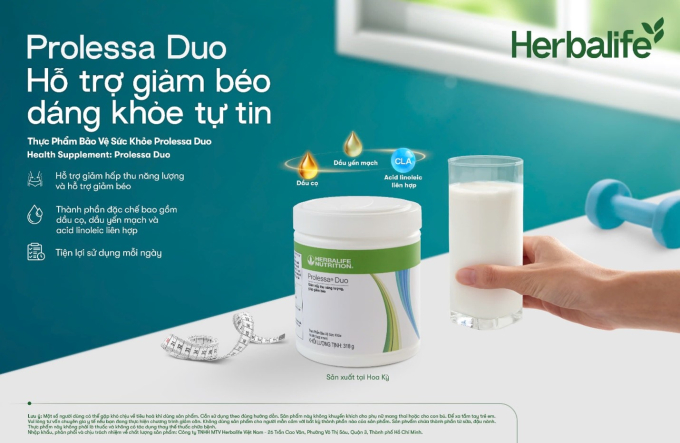 Các sản phẩm của Herbalife Việt Nam được người tiêu dùng đánh giá cao.