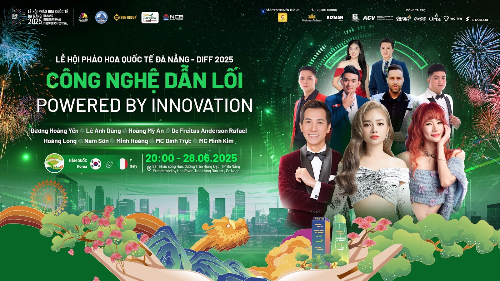 DIFF 2025 đêm thứ 5: Chờ đón “vũ điệu rồng bay” của Hàn Quốc và hoà ca ánh sáng từ nước Ý 