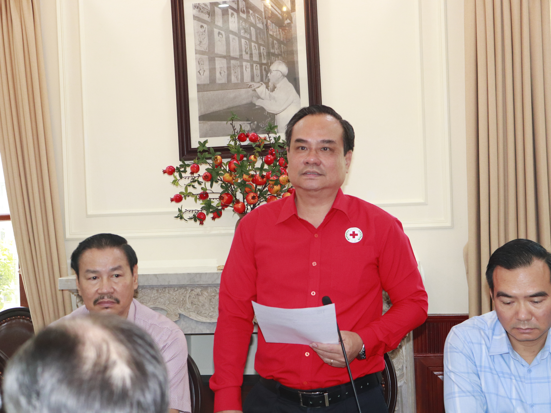 Phát biểu tại lễ phát động, ông Vũ Thanh Lưu, Phó Chủ tịch Trung ương Hội chữ thập đỏ Việt Nam bày tỏ vui mừng và thông báo con số ủng hộ nhân dân Cuba tính đến sáng 22/8 đã lên tới 365 tỷ đồng. 