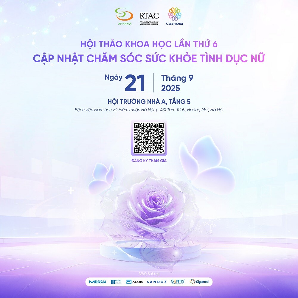 Hội thảo được tổ chức bởi Bệnh viện Nam học và Hiếm muộn Hà Nội với sự tham gia của nhiều chuyên gia hàng đầu Việt Nam trong lĩnh vực sức khỏe sinh sản, Y học giới tính,…