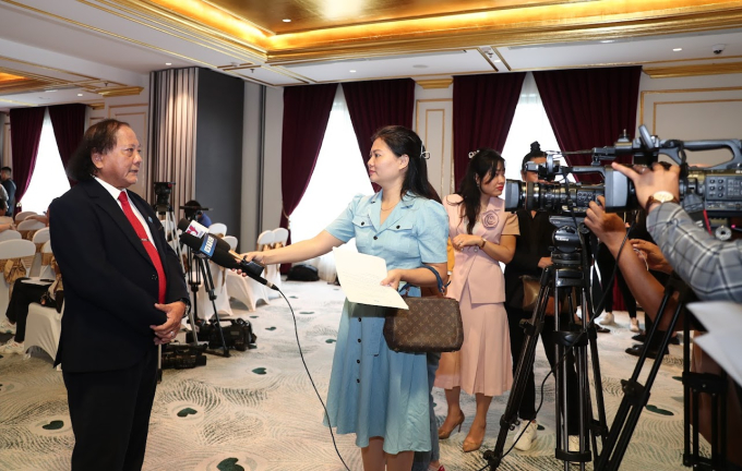 PGS.TS Đỗ Lệnh Hùng Tú khẳng định việc tổ chức Giải thưởng Cánh diều tại Khánh Hòa là một nỗ lực đổi mới Giải thưởng của Hội Điện ảnh Việt Nam