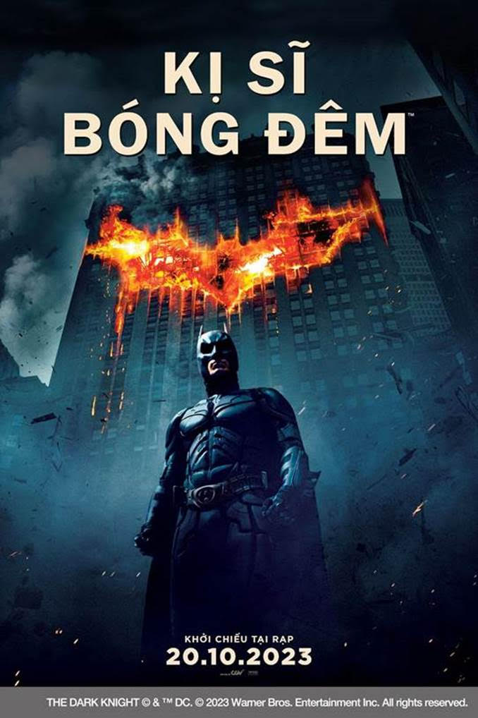 Bộ ba phần phim tượng đài của siêu anh hùng - The Dark Knight của Christopher Nolan ấn định ngày khởi chiếu